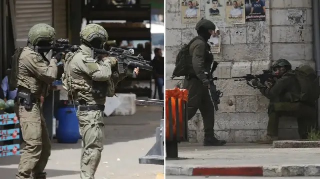 Katil İsrail ordusu Batı Şeria’da biri çocuk 17 kişiyi gözaltına aldı: BM bünyesindeki sağlık merkezini kapattı