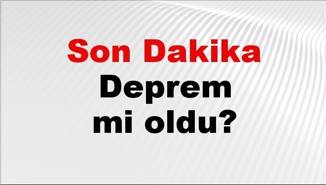 Son dakika Balıkesir’de deprem mi oldu? Az önce deprem Balıkesir’de nerede oldu? Balıkesir deprem Kandilli ve AFAD son depremler listesi 19 Eylül 2025