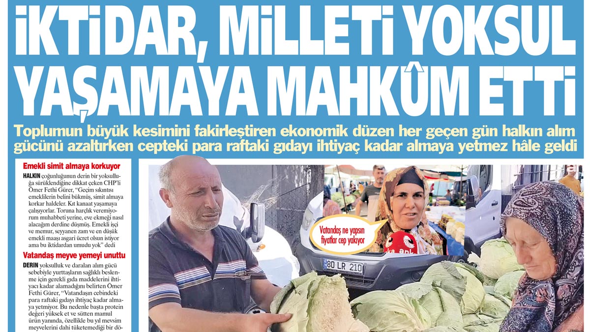 yenicag gazetesi iktidar milleti yoksul yasamaya mahkum etti 3gatnDxP