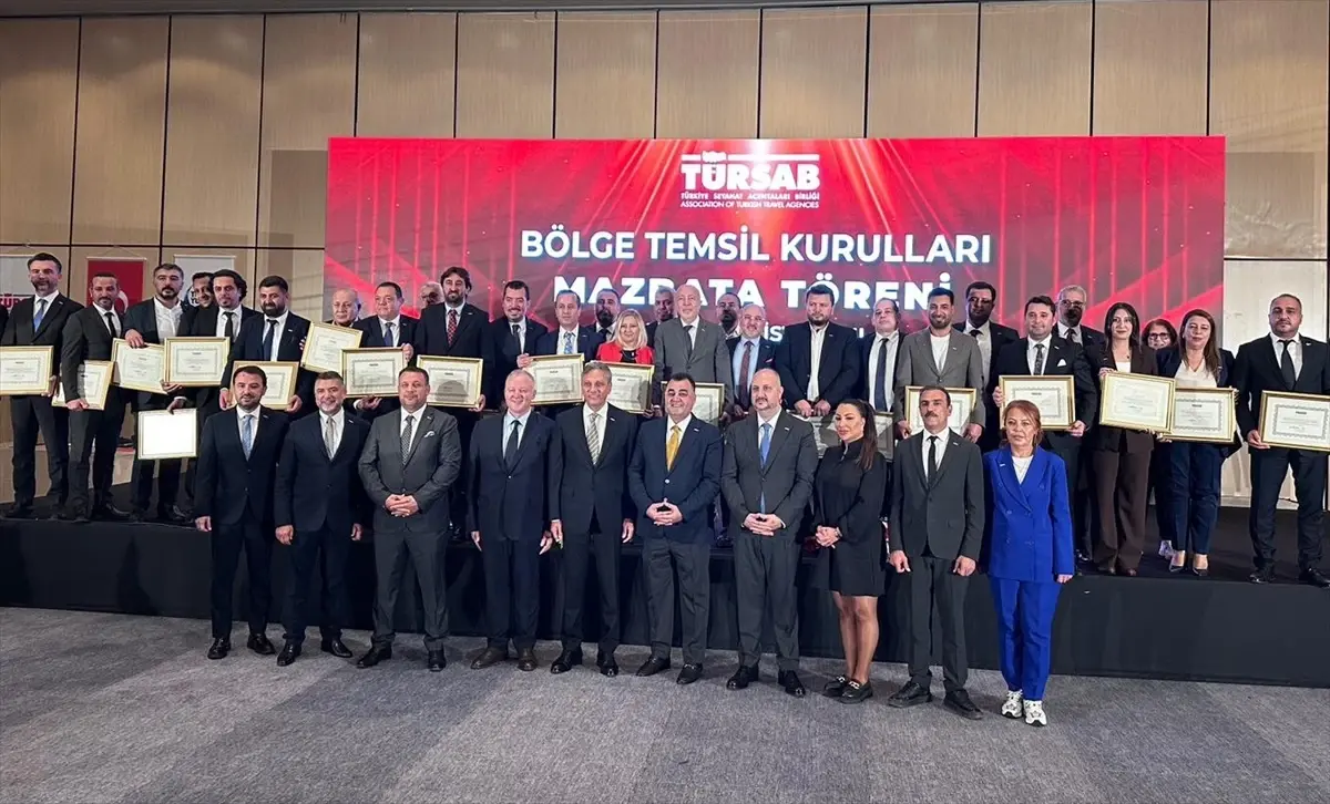 TÜRSAB Bölge Temsil Kurulu Seçimlerinde Mazbatalar Dağıtıldı
